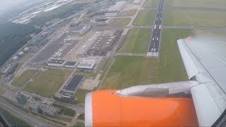 Take off easyJet flight from AMS to AGP