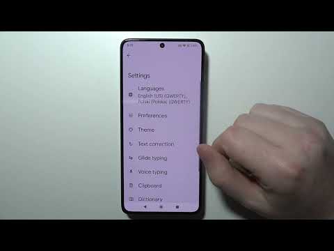 Poco X7 Pro - How to Turn On/Off Glide Typing