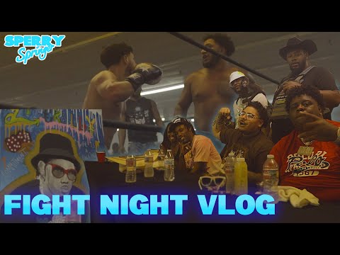 Fight Night Vlog w/ G$ Lil Ronnie, BigXthaPlug, ThatMexicanOT & RoadRun CMoe and BOXING MATCHES!