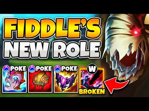 FIDDLESTICKS HAS A BRAND NEW ROLE... AND IT'S MID LANE?! (MIDDLESTICKS IS BROKEN)