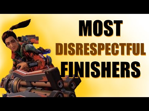 Most DISRESPECTFUL Finishers for Each Legend - Best Apex Finishers
