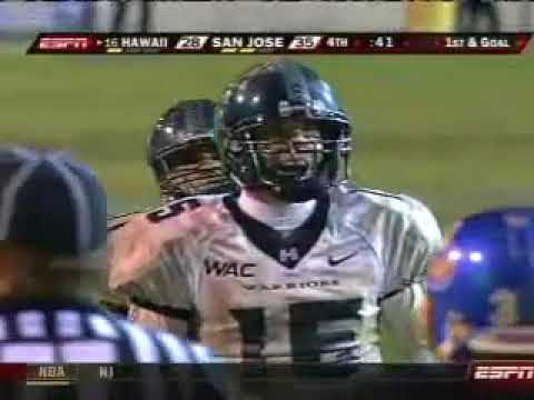 Hawaii vs. San Jose State 2007