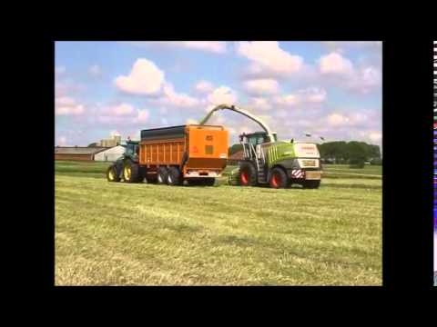 Verduyn: Gras hakselen.