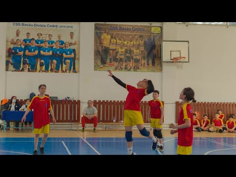 Campionatul național de minivolei masculin: CSȘ Bacău - CSȘ Botoșani