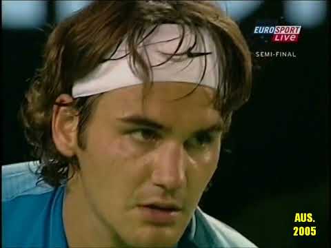 Marat Safin v Roger Federer Australian Open 2005