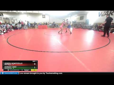 165 Lbs Round 3 (8 Team) - Joseph Monticello, New Jersey Vs Dorien Cano, Washington 68c6