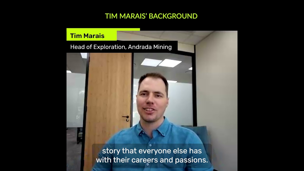 Insights into the Background of Timothy Marais - Head of Exploration