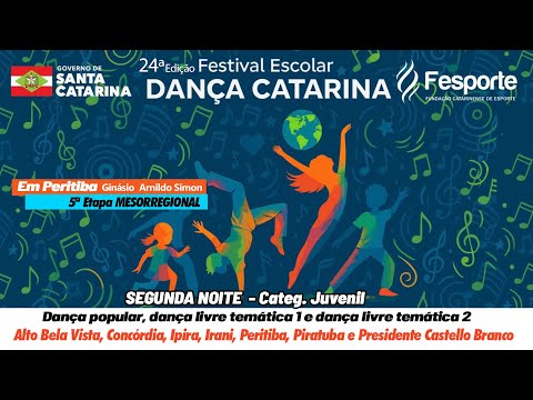 Dança Catarina 2025  - Noite 02 Cat. Juvenil PERITIBA/SC