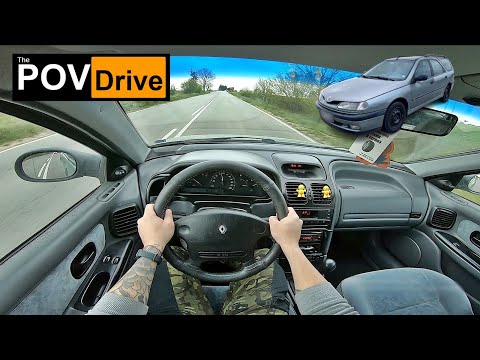 1998 Renault Laguna 1.8 90hp LPG | POV Test Drive