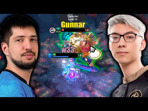 How W33 Plays Against Famous Streamer GUNNAR 🎥💬