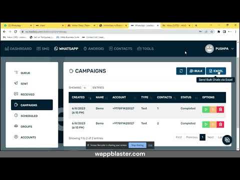 wappblaster Bulk Whatsapp Marketing Software, Free demo available