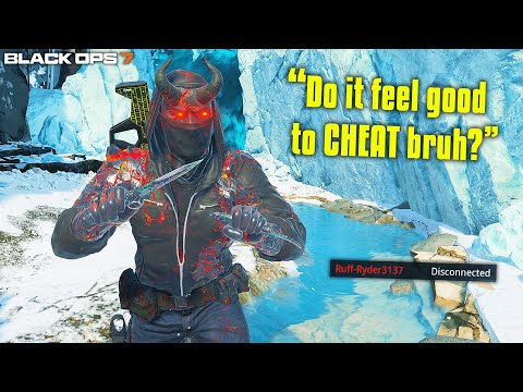 Hey KNIFE MAN, do it feel good to CHEAT bruh?