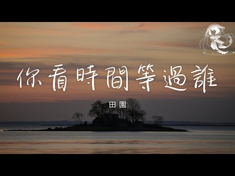 田園 - 你看時間等過誰「青春時光要怎麼留住 滿頭白髮要怎麼變黑」【動態歌詞】♪