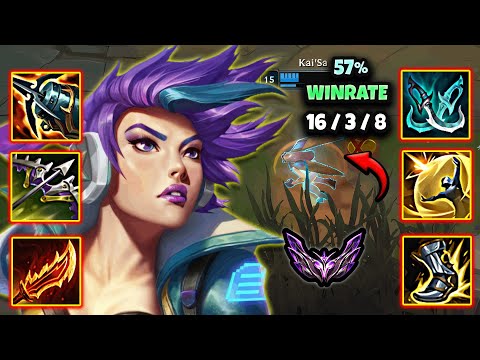 Kaisa vs Twitch ADC ( Doublekill ) Korea Master 323 LP | Patch 25.21