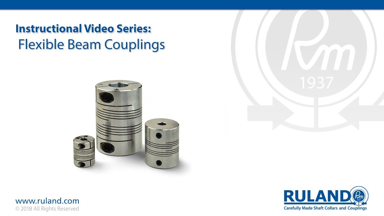 What are Flexible Beam Couplings | Ruland