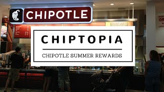 Chiptopia Explained - Chipotle Summer Rewards Program