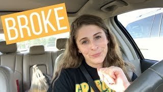 How I Grocery Shop as a BROKE COLLEGE STUDENT | Living off of $40 for TWO WEEKS