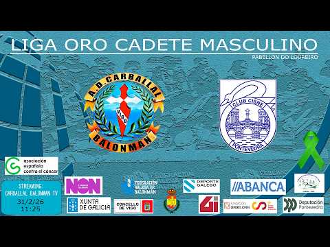 Liga Ouro Cadete Masculina  NV CARS A.D. CARBALLAL “A” – C. CISNE COLEGIO LOS SAUCES