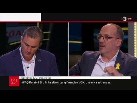 Histórica intervención de Javier Ortega en TV3