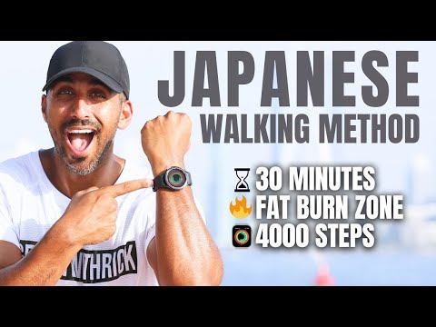 Japanese Walking Workout for Weight Control and Full Body Engagement
