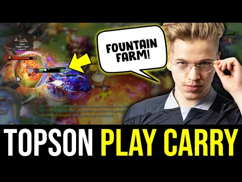 Looks Like Topson & SumaiL can swap Lane? - Fountain Farming! DOTA 2