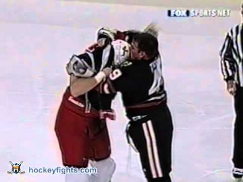 Jody Shelley vs Shawn Thornton