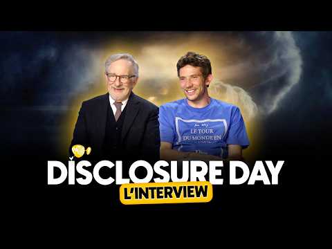 L'INTERVIEW - DISCLOSURE DAY (Steven Spielberg & Josh O'Connor)
