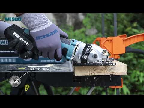 WESCO  18V Cordless Mini Circular Saw—WS2978