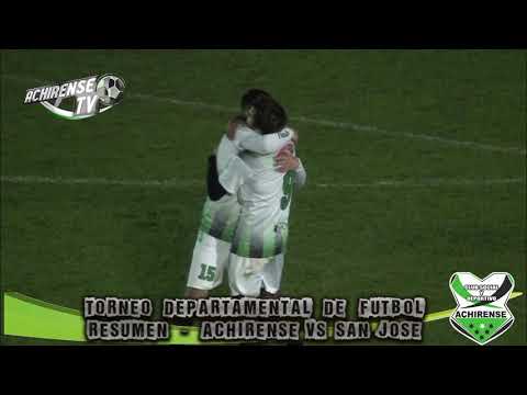 ACHIRENSE VS. SAN JOSE - FUTBOL DPTAL.