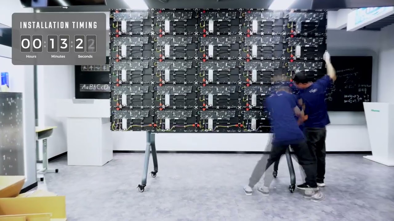 Hisense All-In-One LED 136" Installation video