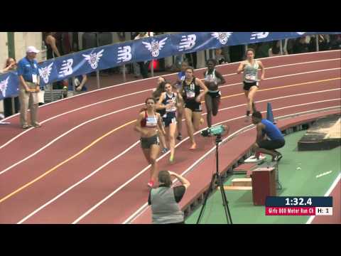 Girls 800m Section 1 - New Balance Nationals Indoor 2014