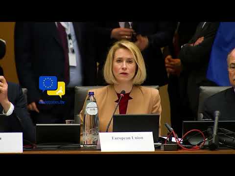 Video Thumbnail: “Peace for Palestine & Israel” – Kaja Kallas Demands Two-State Solution & Action!