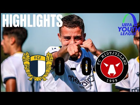 Midtjylland U19 0-0 Famalicao U19 | UEFA YOUTH LEAGUE | Highlights and Goals