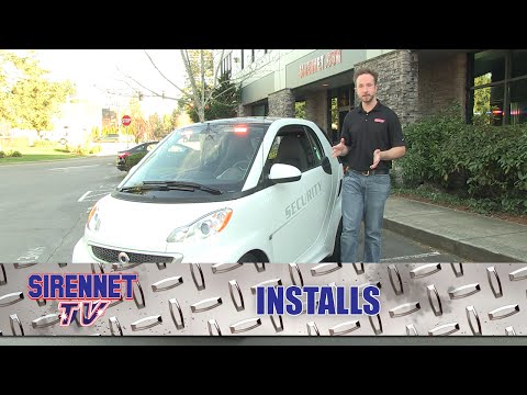 Sirennet turns a Smart Car into a security vehicle