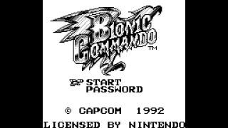 バイオニックコマンドー (GB) 100%クリア (ノーダメージ)