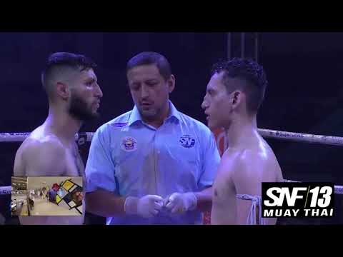 Pelea RODRIGO SUAREZ vs DANIEL RUBIO - MUAY THAI 2022 SNF 13