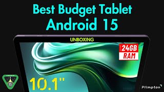 24GB RAM 10.1" Tablet  |  Plimpton P2  |  Android 15  | 128GB Storage  |  UNBOXING REVIEW