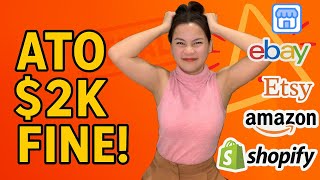 The ATO Tried to Fine Her $2,000 for Selling Online!