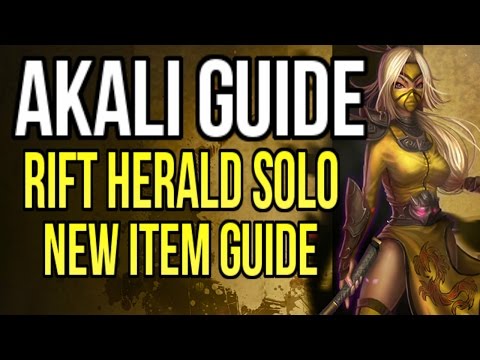 Akali Mid-Season Update Guide (HUGE BUFFS) Updated Item Guide & Rift Herald Solo Strategy