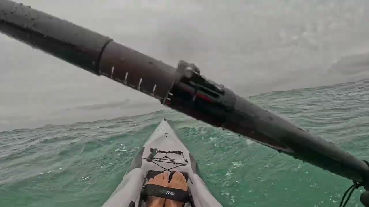 Surfski downwind race
