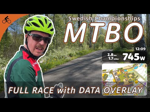MTBO - Swedish Championships - M45 Middle
