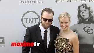 Alison Pill & Joshua Leonard 2014 AFI Life Achievement Award Arrivals