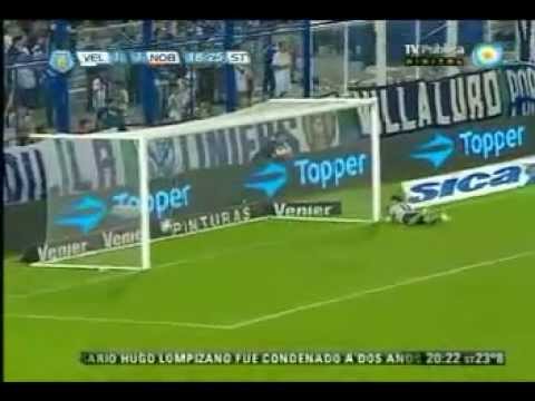 golesya.com gol de Caceres Velez 1 - 2 Newell's old boys Fecha 10 Torneo Final 2013