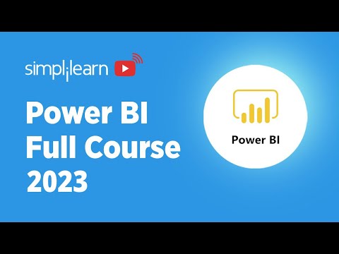Power BI Full Course 2023???? | Power BI Tutorial For Beginners | Power BI Course | Simplilearn