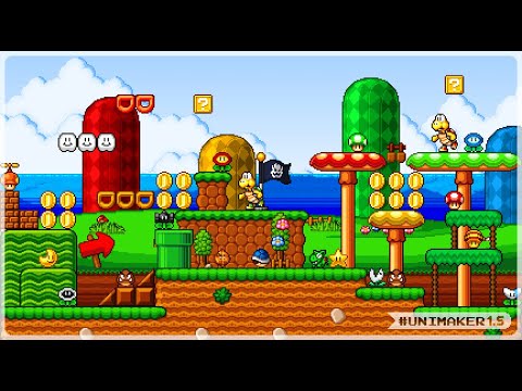 Super Mario Unimaker 1.S.2 #35 - Unihub - Seson 2 Replay