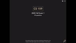 CS 159 2020 Fall E1