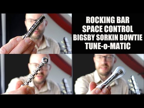 Gretsch bridges, tune-o-matic vs rocking bar vs space control vs bigsby in Electromatic Jet