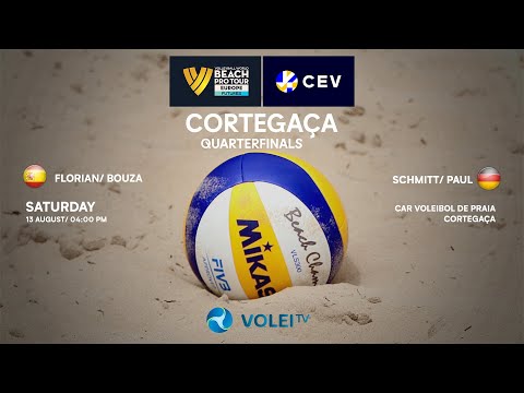 Florian/Bouza (ESP) vs Schmitt/Paul (GER) - Beach Pro Tour Cortegaça