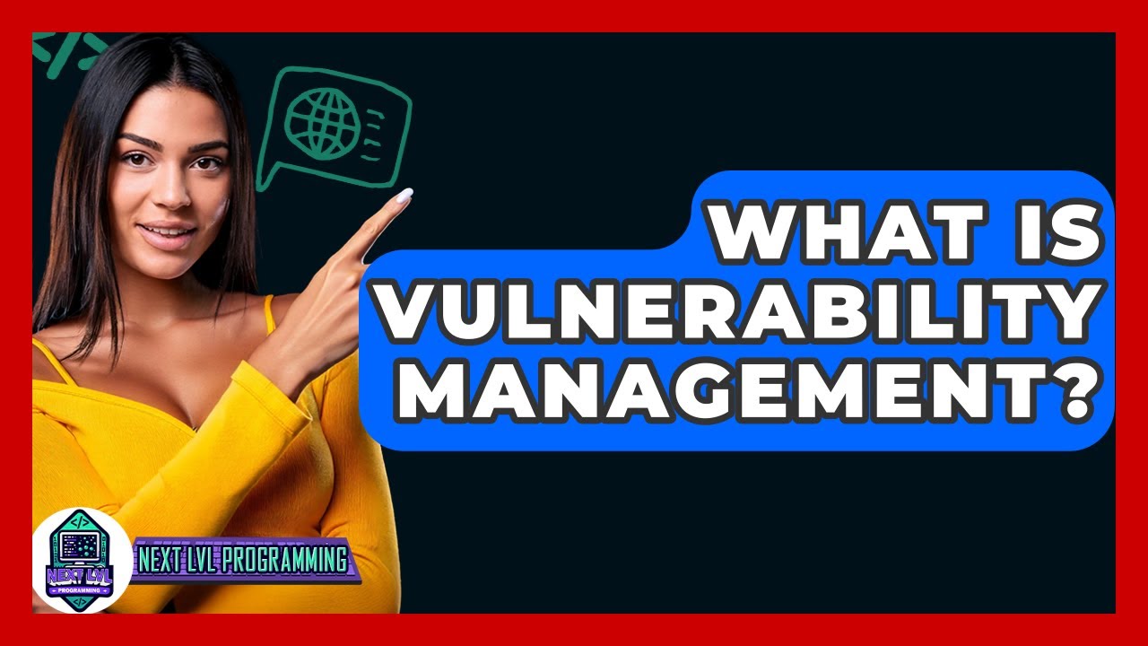 What Is Vulnerability Management? - Next LVL Programming
