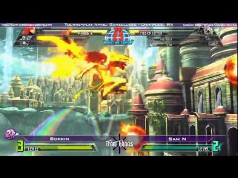 Tourneyplay April MvC3 Singles - Bokkin vs Sam N